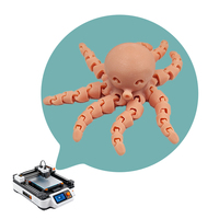 Figurines d'animaux imprimées en 3D en résine, modèles de dragon, serpent, insecte, créature marine, plastiques PLA, ABS, PETG, service d'impression 3D FDM