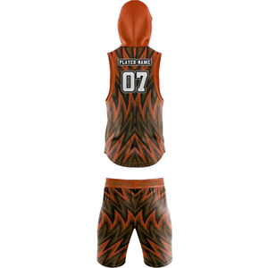 Tenue de football 7v7 personnalisée pour adultes – Coupe moderne, designs performants, tissu polyester respirant, ensemble graphique sublimé - Product Image 3