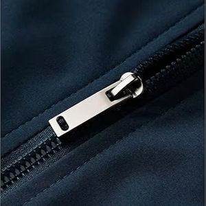 เสื้อแจ็คเก็ตเลตเตอร์แมนผู้ชายสำหรับฤดูหนาว ให้ความอบอุ่น สวมใส่สบาย คอตั้ง โลโก้ด้านหน้า กันลม คุณภาพสูง เป็นมิตรกับสิ่งแวดล้อม ราคาสมเหตุสมผล - Product Image 5