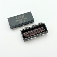 Autotransformateur monophasé 100/1000BASE-T SMT 48 broches RoHS -40~85°C 100% compatible IEEE 802.3BT PoE LITE SG4817A