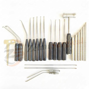 Juego de instrumentos para cirugía de columna UBE de 25 piezas, kit quirúrgico endoscópico biportal unilateral, certificado CE, instrumentos para columna UBE - Product Image 1