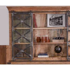 Vandana Autumn Style Large metal, glass and wood <b>sideboard</b> Character 180cm - Product Image 5