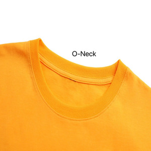 Camiseta Casual de Manga Corta para Hombre, Cuello Redondo, Color Amarillo Sólido, Corte Regular, Diseño Liso de Punto - Product Image 4