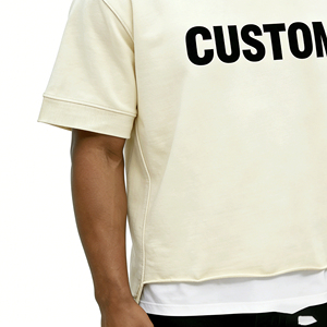 Camiseta Extra Grande para Hombre, 180GSM, 100% Algodón, con Bajo sin Rematar, Impresión Personalizada - Product Image 4