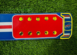 Cinturón de Campeonato Samurai Buffalo Bills, Cintura Alta, Forro de Cuero PU, Aleación de Zinc Resistente de 2mm y 4mm, Talla Adulto - Product Image 5