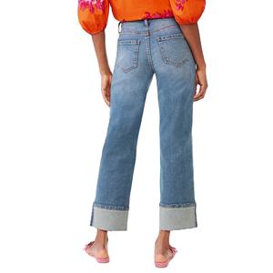 2025 meilleure vente pas cher prix Denim Jeans pantalon Design personnalisé élégant décontracté tissé femmes lavé Denim pantalon de BD - Product Image 5