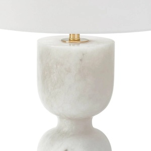 Modern Luxury Marble Accent <b>Lighting</b> Piece With Stylish Curved Structure And Contemporary Designer Presence - Product Image 3