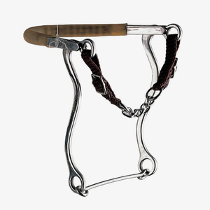 Brida de entrenamiento sin bocado Challenger Horse de acero inoxidable ajustable, calidad premium, disponible en todos los tamaños - Product Image 1
