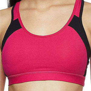 Soutien-gorge de sport moderne et simple à maintien élevé avec logo frontal, en tissu écologique et respirant à séchage rapide pour le yoga et l'entraînement féminin - Product Image 1