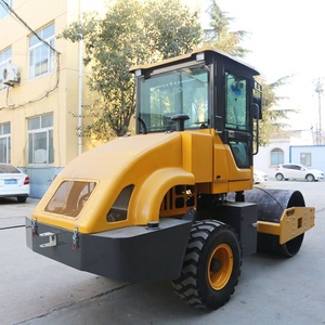 Compacteur routier à double tambour haute efficacité, idéal pour le compactage de l'asphalte et les projets de construction routière - Product Image 1
