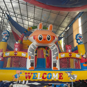 Castillo Inflable de Pikachu de Alta Calidad, Tamaño Personalizable, Viet Nam Thuy Linh, Parques de Atracciones, Eventos, Festivales, PVC, Juegos - Product Image 1