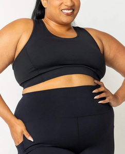 Wholesale OEM Plus Size Women's Sports Bra Activewear Skin-Friendly Yoga Sports Wear Straps Breathable No Steel <b>Ring</b> for Gym - Product Image 2