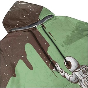 Sudadera con Capucha Personalizada con Estampado 3D de Astronauta, Diseño Creativo de Arte Espacial, Sudadera con Capucha Unisex, Ropa Urbana - Product Image 3