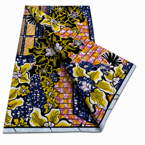 Zuri Horizon Digital Linen Asili Mosaic Premium Blend Kalamu Brick Botanical Sunlit Canopy Coton-Lin Prêt pour les Vacances au Soleil - Product Image 1