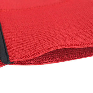 Bande de Résistance QST Élastique Moyenne pour Fitness, Bande d'Exercice Rouge et Noire à Rayures, Équipement de Musculation Durable pour Adultes, Bandes de Banc - Product Image 2