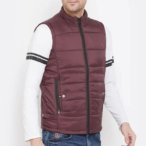 Gilet matelassé sans manches personnalisé de haute qualité, gilet rembourré avec logo, vente en gros, coupe-vent, fermeture éclair, chauffe-corps, gilet en duvet pour femme - Product Image 6