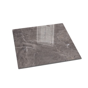 Azulejo de piso con acabado pulido de color marrón en tamaño 600*600mm Azulejos de piso Porcelanato pulidos para área residencial - Product Image 1