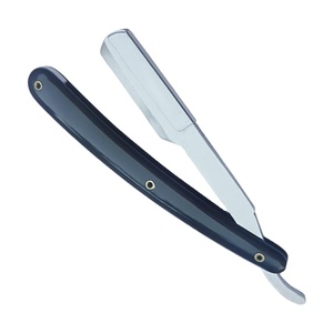 Maquinillas de afeitar rectas profesionales de acero inoxidable, corte de salón de peluquería y borde de peluquero para afeitado de garganta recta - Product Image 1