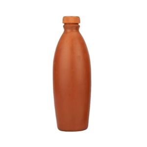 Handcrafted Disposable Eco-Friendly Portable Clay Water <b>Bottle</b> with Large Capacity for Outdoor Use - Product Image 1