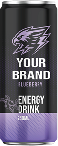 Vitality Drink 250ml Original Strawberry Blueberry Flavor Canned <b>Beverage</b> OEM Private Label From Vietnamese Manufacturer - Product Image 2