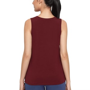 เสื้อกล้ามออกกำลังกายแฟชั่นสำหรับผู้หญิง ทรงหลวม ใส่สบาย ไซส์ใหญ่ เสื้อยืดครอปสำหรับออกกำลังกายสำหรับผู้หญิง - Product Image 5