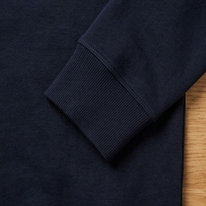 High Quality Plain Sweatshirt Custom Embroidered V-Stitch Crew Neck Fleece <b>Pullovers</b> <b>Men</b> Top - Product Image 3