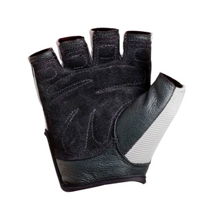 Gants de sport unisexes en cuir personnalisables, ajustement extensible, respirants, pour musculation, paume rembourrée, prise sécurisée, poignet réglable - Product Image 4