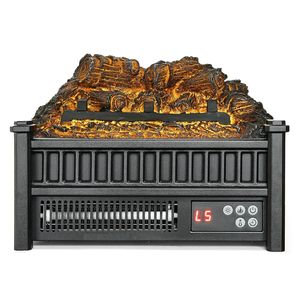 Inserto per Caminetto Elettrico da 16 Pollici con Telecomando, 5 Livelli di Luminosità della Fiamma Regolabili e Timer 24 Ore - Product Image 1