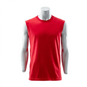 Oversized Sleeveless <b>T</b> <b>Shirt</b> Men Cotton Gym <b>Muscle</b> Tank Top Summer Streetwear Hip Hop Custom Print Blank - Product Image 1