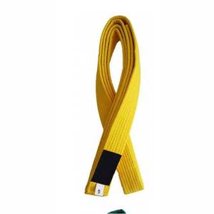 Cinq ceintures de karaté personnalisées approuvées par la WKF, légères, durables, extensibles, de couleur personnalisée, pour la compétition internationale de kumite, taille standard - Product Image 3