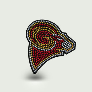 Badges et écussons personnalisés, sur mesure, avec logo et nom, tissés et brodés, pour vêtements, en tissu, avec découpe laser. - Product Image 5