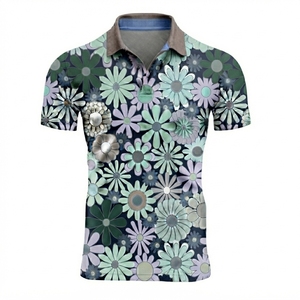 ผู้ผลิตเสื้อโปโลโพลีเอสเตอร์ 100% แบบกำหนดเอง รับพิมพ์ลายแบบซับลิเมชั่น แห้งเร็ว ระบายอากาศได้ดี เสื้อยืดกอล์ฟสำหรับผู้ชาย รับผลิตแบบ OEM ODM - Product Image 2