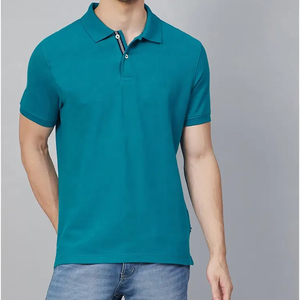 Ropa Casual para Hombre, Polo de Alta Calidad, Corte Ajustado, Color Sólido, con Logotipo Personalizado, en Venta en Línea a Bajo Precio - Product Image 2