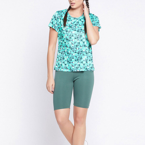 Camiseta Deportiva de Secado Rápido para Mujer, Sublimada, Suave, Elástica, Transpirable, para Gimnasio, Yoga, Running, Fitness, Ropa Deportiva Informal de Verano - Product Image 6