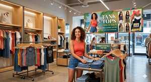 Débardeur personnalisé pour femme, sans manches, à fines bretelles, séchage rapide, décontracté, été, coupe ajustée, haute qualité, service OEM - Product Image 4