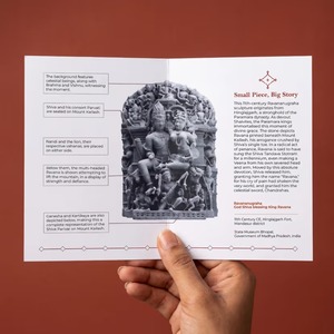 Escultura de Shiva Ravananugraha, Arte de Templo del Siglo XI, Réplica de la Escena de Bendición de Ravana, Venta Directa de Mayorista - Product Image 6