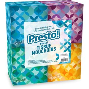 Fazzoletti Viso Premium a 3 Veli Ultra-Morbidi, 264 Pezzi in 4 Confezioni da 66 - Product Image 1