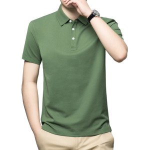 Camisas Polo Personalizables de Moda para Hombre, 100% Algodón, Diseño Sólido, Precio Bajo al por Mayor, Diseño Simple - Product Image 1