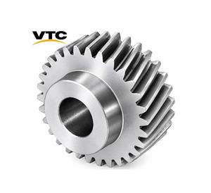 Engrenage hélicoïdal en acier à dents taillées, engrenage de transmission de puissance industriel standard - Product Image 3