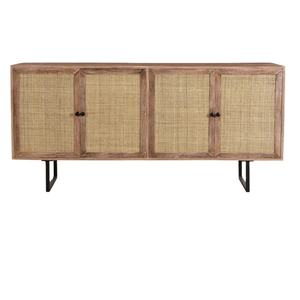 Precio al por mayor hogar Living Roon muebles gabinete de almacenamiento Panel de madera mesas de TV de ratán producto de calidad superior - Product Image 1