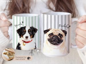 Mug en céramique de style artisanal, sublimation personnalisée, tasse à café ou à thé, compatible lave-vaisselle et micro-ondes, pour la maison, le bureau ou le café - Product Image 2