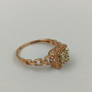 Anillo de Diamantes de Oro Sólido de 14K de Primera Calidad, Diseño Italiano, Corte Brillante, Certificado IGI, Chapado en Rodio, Montura de Anillo de Diamantes para Mujer, Anillo Fino de Lujo - Product Image 2