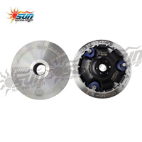 Set Pulley CVT Baja SUN Racing CLICK 150 Sistem Penggerak Lengkap Buatan Taiwan Skuter Balap Transmisi Tenaga Halus Retrofit