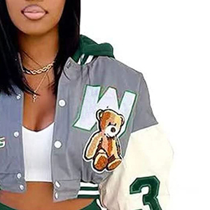 Stylish New Famous Arrival Fashionable Winter Wear Women Varsity Jackets Top Trending with Custom Good Design Varsity Jackets - Product Image 4