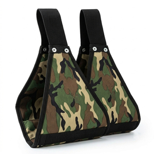 New <b>Ab</b> Sling Strap Hanging Leg Raise Abdominal Arm Support Muscle Fit Building Padded Arm Support Slings Straps - Product Image 5