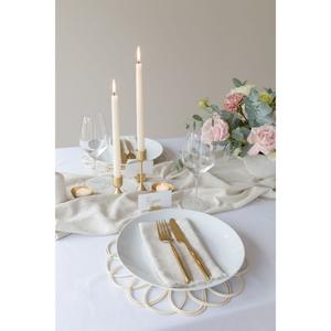 Support de bougie en laiton personnalisable en gros, au design métallique qui adoucit la rigueur des intérieurs modernes - Product Image 2