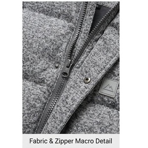 Puffer Jacket Men's Solid Black Stand Collar Zipper Windproof Thick <b>Winter</b> Warm <b>Coat</b> supplier from Bangladesh - Product Image 6