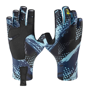 Guantes de Pesca Sublimados Personalizados, sin Dedos, con Protección UV, Transpirables y de Secado Rápido para Pescadores Profesionales - Product Image 6