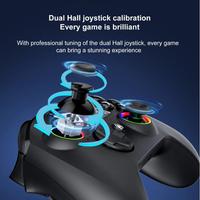 Console de jeu GAMINJA avec écran intelligent de 1,44 pouce, manette de jeu sans fil BT pour Switch P4 iOS Android, joystick double Hall