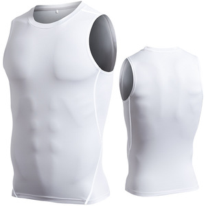 เสื้อกล้ามออกกำลังกายผู้ชาย ระบายอากาศ แห้งเร็ว ยืดหยุ่นสูง ขายส่ง - Product Image 3